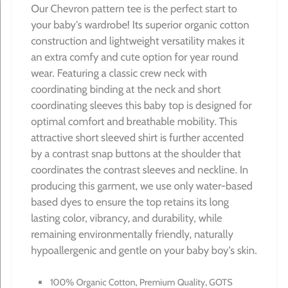 BRAND NEW Beecotton Organics Bee Pattern Tees - Picture 3 of 6